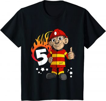 Feuerwehrmann Feuerwehr 5 Jahre