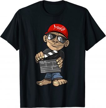 Filme Affe Filmklappe Kino Filmemacher - Standard T-Shirt
