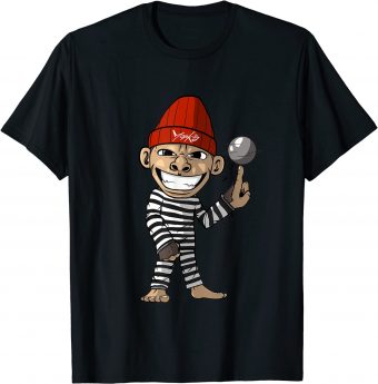 Gefangener Gefängnis Affe Häftling Sträfling - Standard T-Shirt
