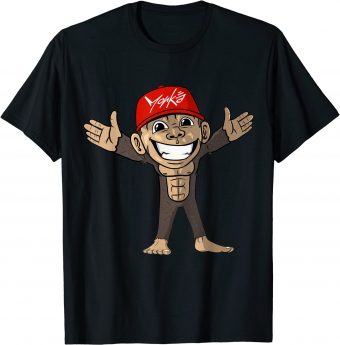 Süßer Affe streckt die Arme aus - Standard T-Shirt